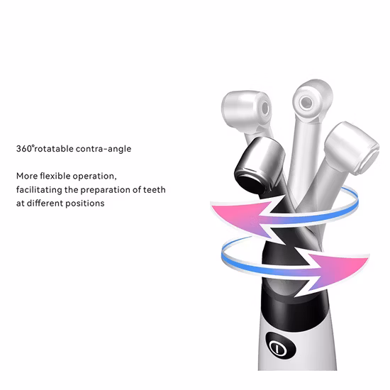 Motore endodontico alternativo per canale radicolare endodontico dentale con localizzatore apicale